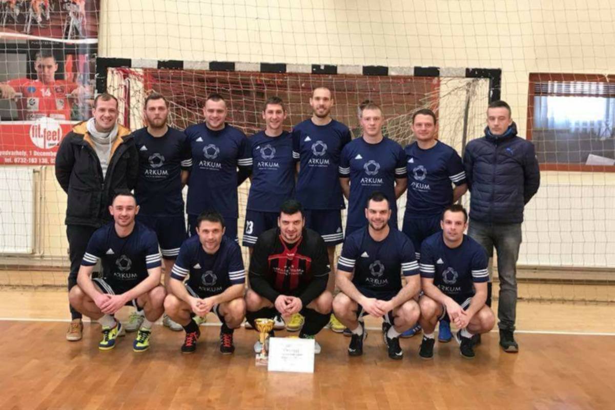 A győztes csapat. Csak egy mérkőzését nem nyerte meg a Kacsasza &bullet;  Fotó: Facebook