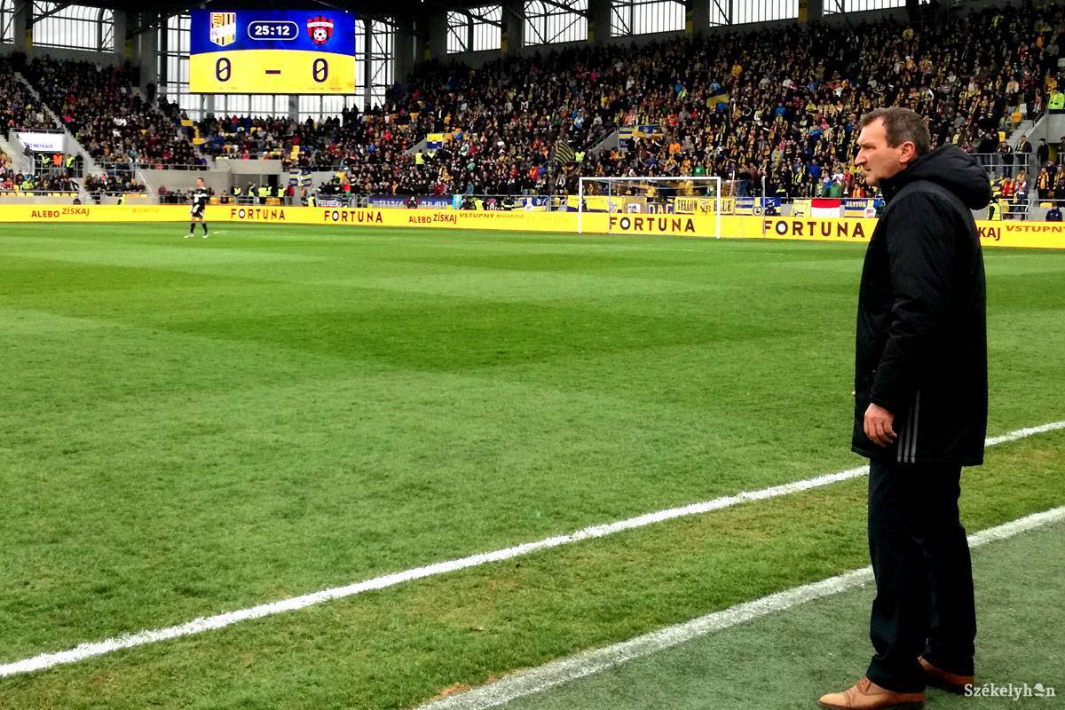 László Csaba legutóbb Dunaszerdahelyen edzősködött •  Fotó: Ilyés Szabolcs