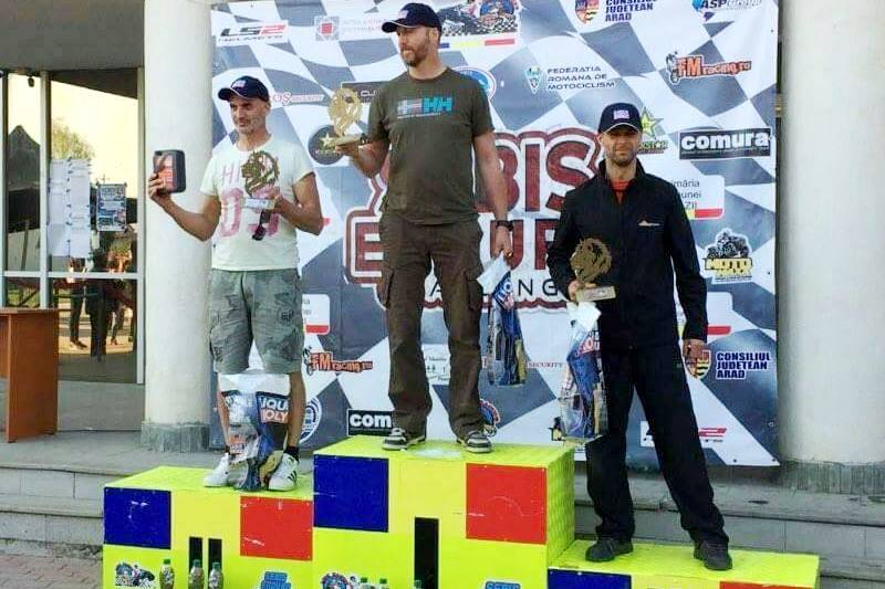 Legutóbb Borossebesen állhatott fel a dobogóra. Harmadik helyen végzett a veteránok között (képen jobbról) •  Fotó: Facebook