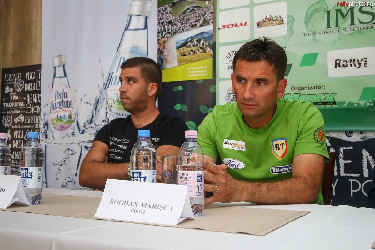 Botka (balra) és Marișca is izgalmas versenyre számít &bullet;  Fotó: Balázs Attila, rallyphoto.ro