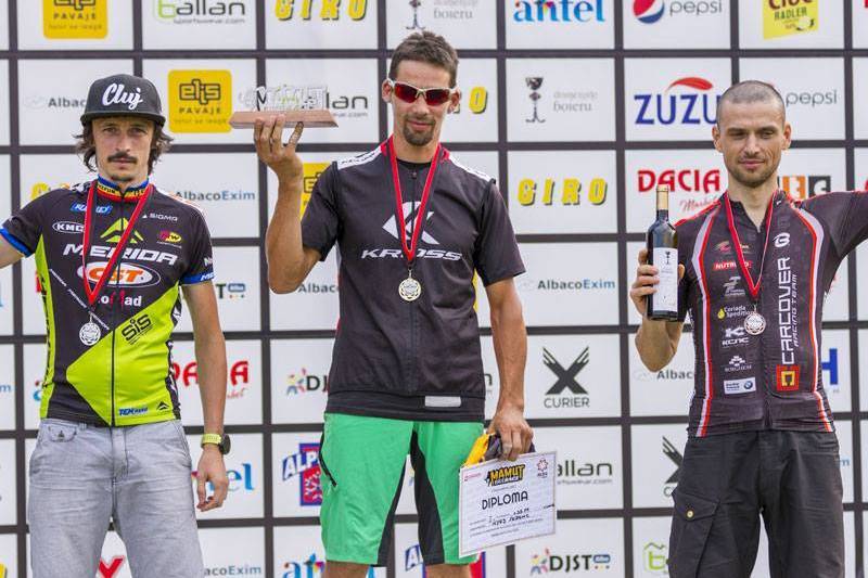 Ilyés Ferenc a dobogó tetején. Korosztályában a legjobbnak bizonyult Gyulafehérváron &bullet;  Fotó: Facebook