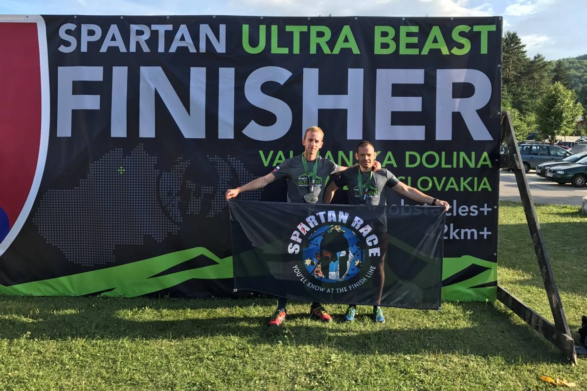 Ilyés és Nagy az Ultra Beast teljesítése után &bullet;  Fotó: Nagy Csaba