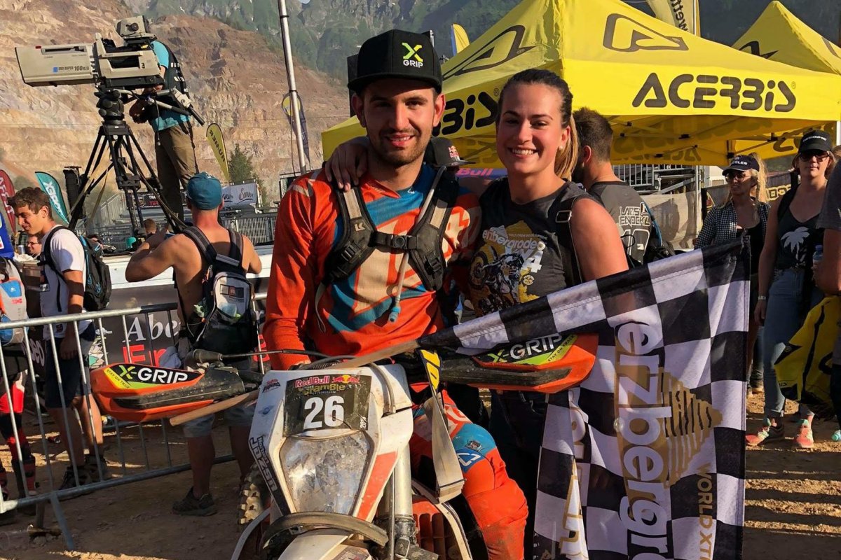 Józsa a célba érés után &bullet;  Fotó: Red Lynx Photography