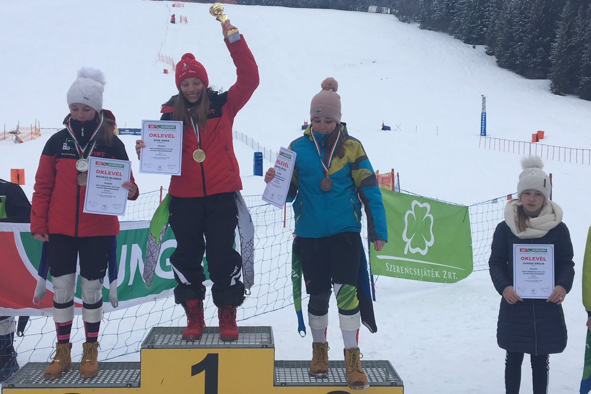 A dobogó tetején. Megnyerte a magyar bajnokságot 