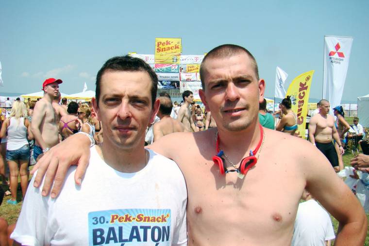 Udvarhelyiek a népes Balaton-átúszáson