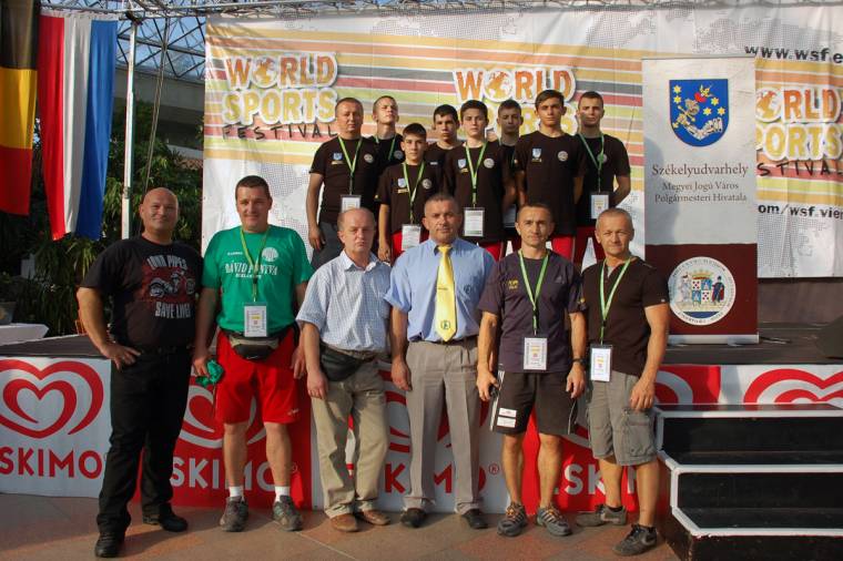 Öt aranyérem a bécsi sportfesztiválon