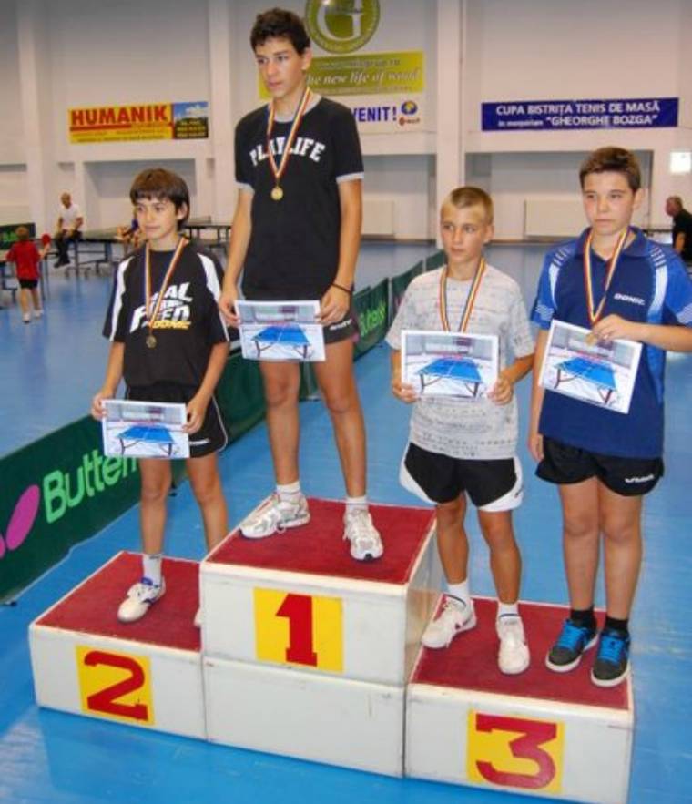 Asztalitenisz: Demeter Hunor bronzérmet nyert az I. Euroregionális Turnén