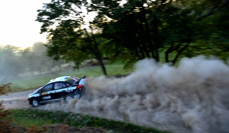 Szabó Gergő nem tudta befejezni a Szeben Ralit