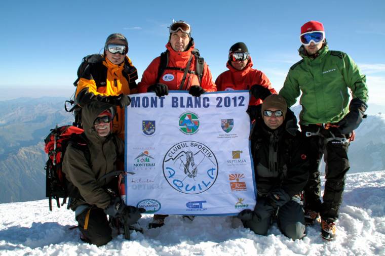 Székelyudvarhelyiek a Mont Blanc csúcsán