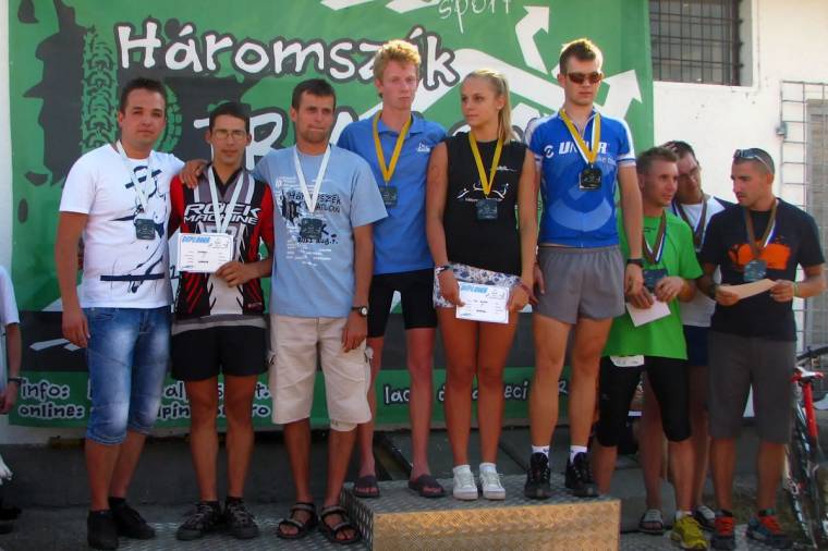 Másodikok lettek az udvarhelyiek a Háromszék Triatlonon