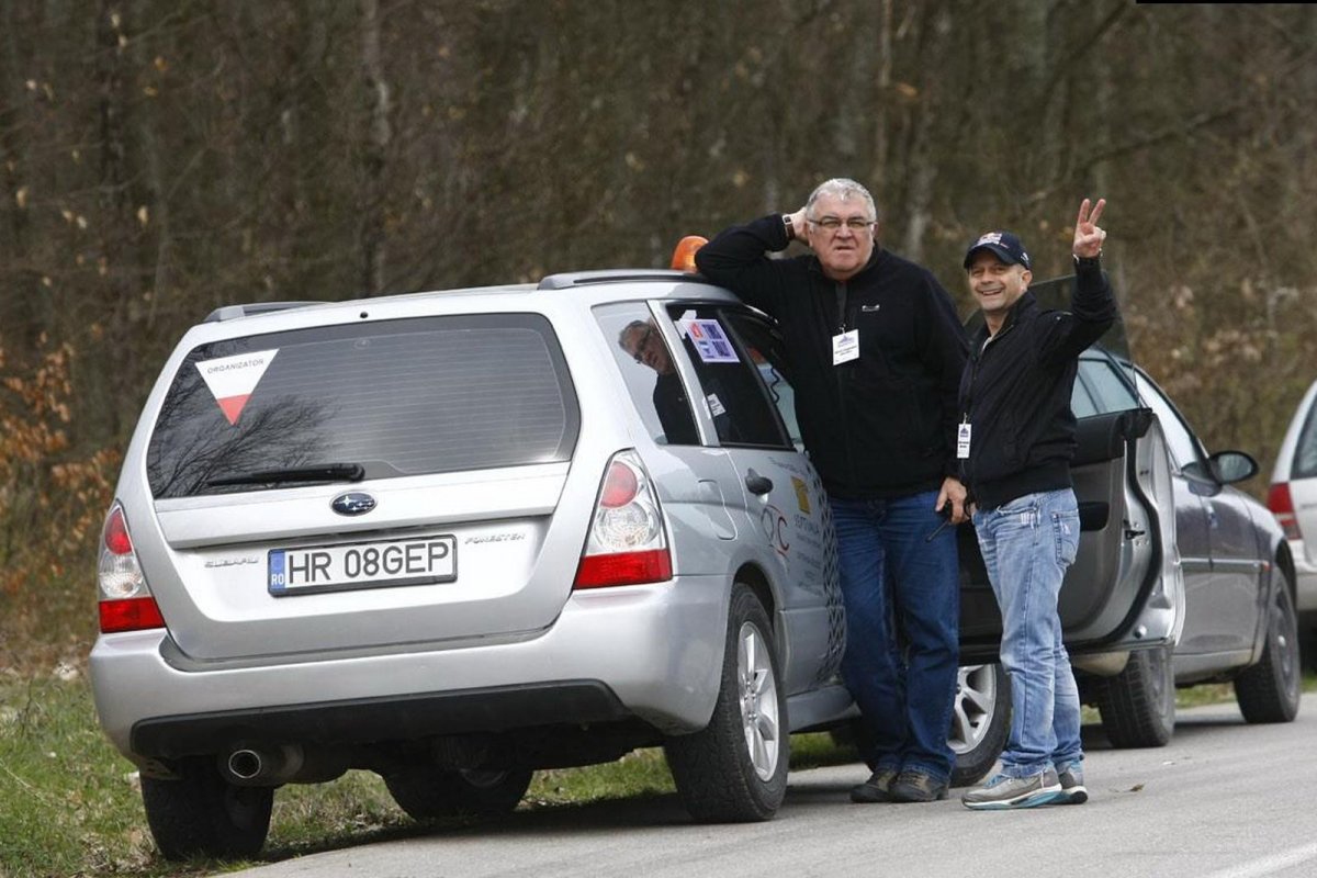 Régóta tart a jó kapcsolat Stoica Béla és Ferencz Csaba között. Archív &bullet;  Fotó: RallyPhoto Hunters