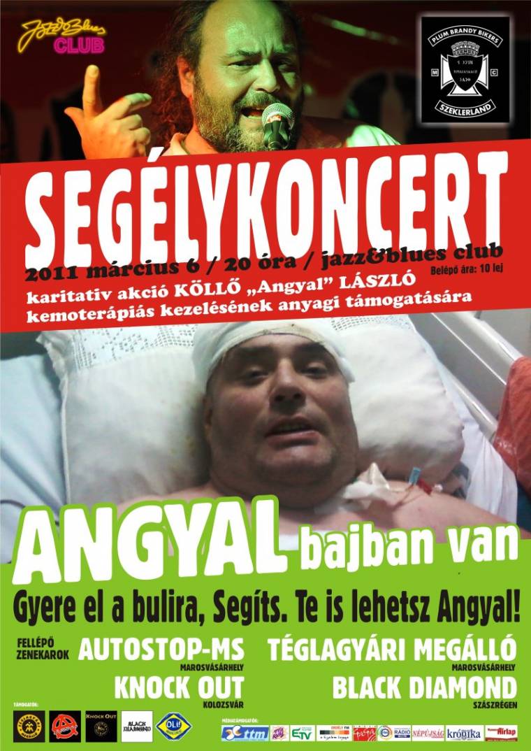 Székelyföldi Segélykoncert Angyalért