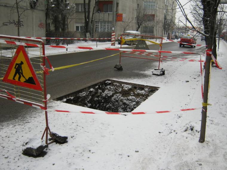 Gödörtermelés Marosvásárhelyen