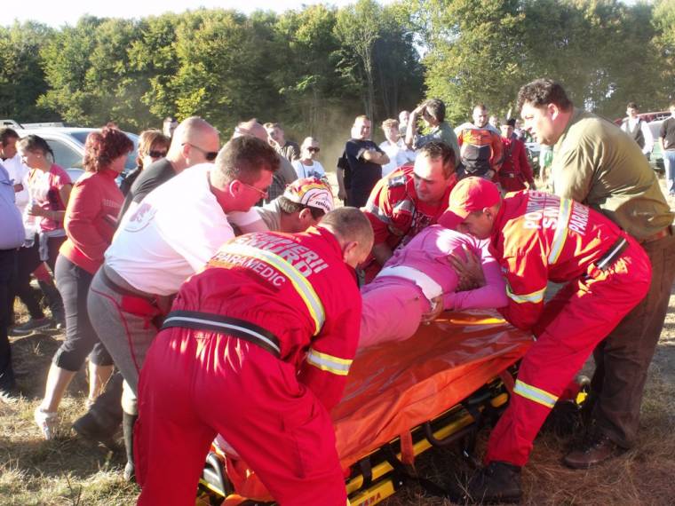 Baleset a Bekecsen – zavaró volt a sajtó jelenléte