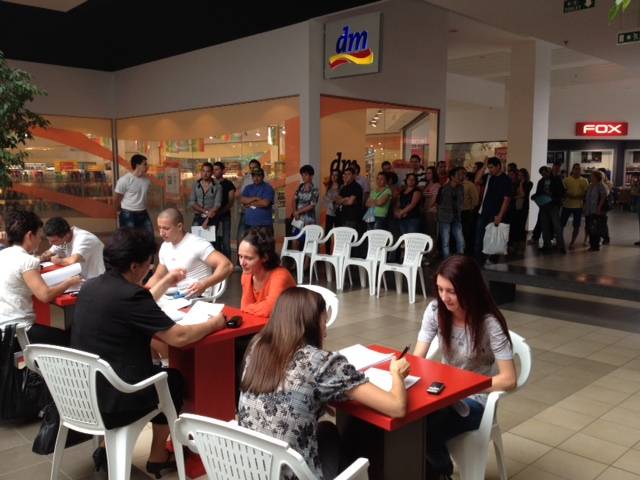 Nyolcszázan a kombinát állásbörzéjén