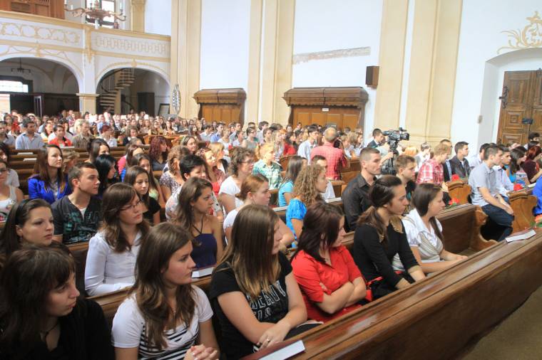 Történelmet író évnyitó a MOGYE-n