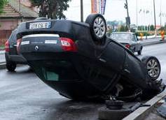 Felborult egy Renault
