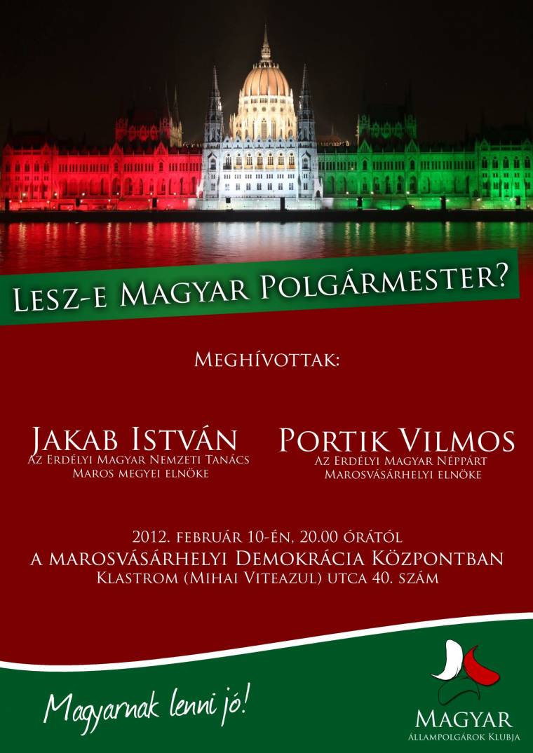 Lesz-e magyar polgármester Marosvásárhelyen?