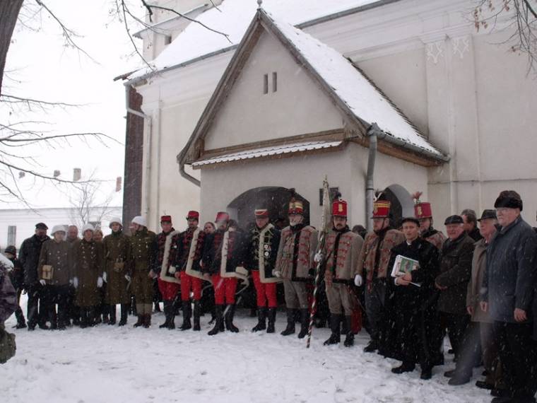 Az 1943-as téli menetelést is felidézték