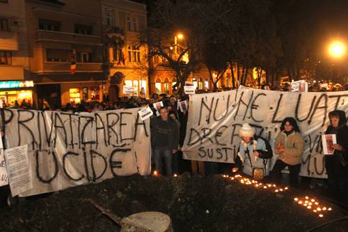 Megbírságolták a marosvásárhelyi felvonulókat