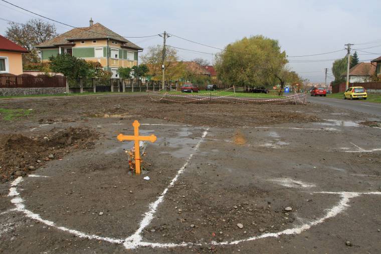 Új görögkeleti templom épül Marosszentgyörgyön