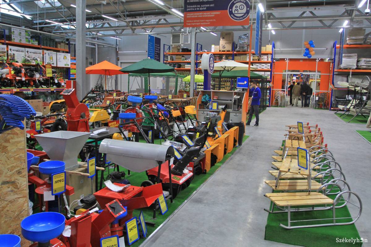 A romániai építőipar fellendülésével a barkácsáruházak forgalma is emelkedik. Archív &bullet;  Fotó: Boda L. Gergely