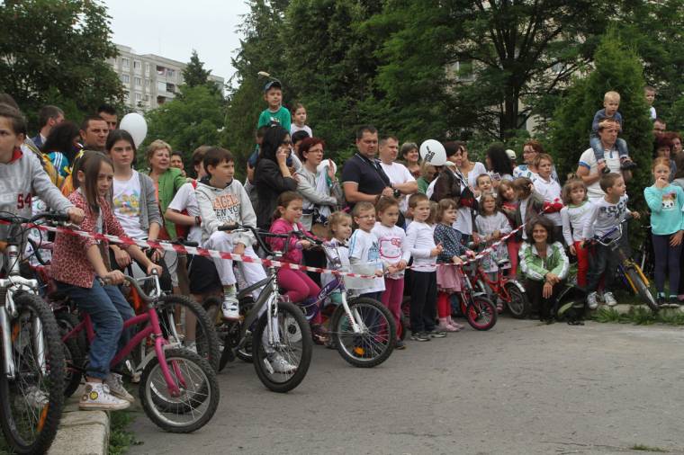 Bajaiak kerékpáros fogadása