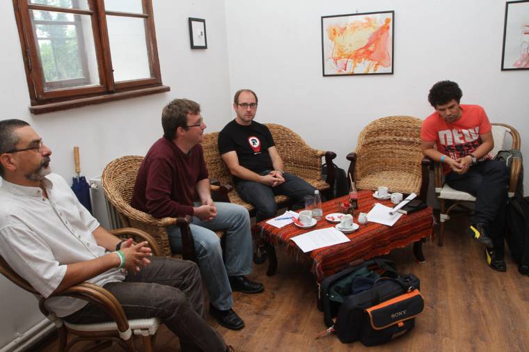 A római katonák nyomában karikáznak