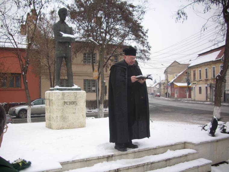 Petőfivel Marosvásárhelyen