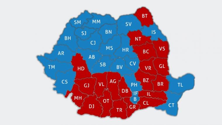 Maros megye: minden városban Johannis nyert