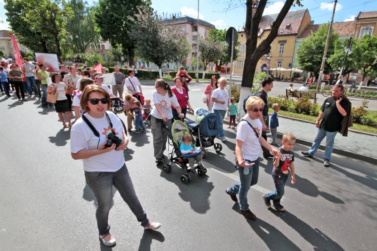 Civil vásár Marosvásárhelyen