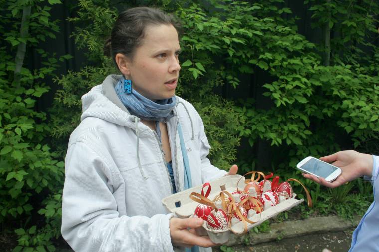 Hímes tojás, ami hagyományos, mégis mai