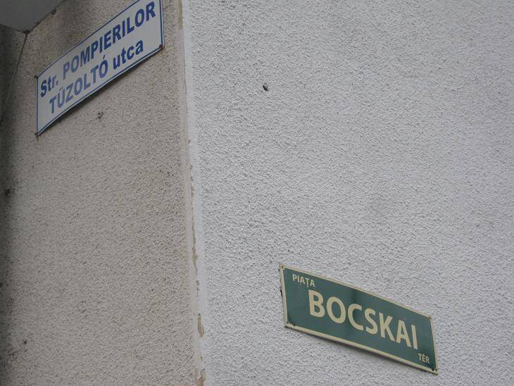 Új utcanevek Nyárádszeredában