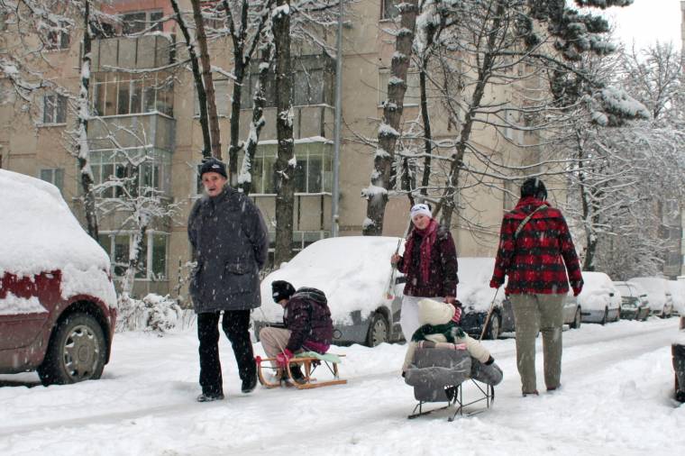 Január végén megérkezett a tél