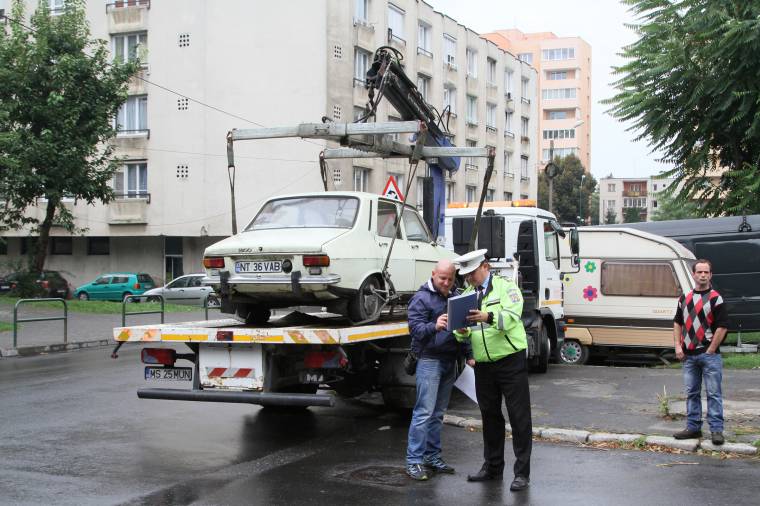 Elszállították a közterületről a roncsokat
