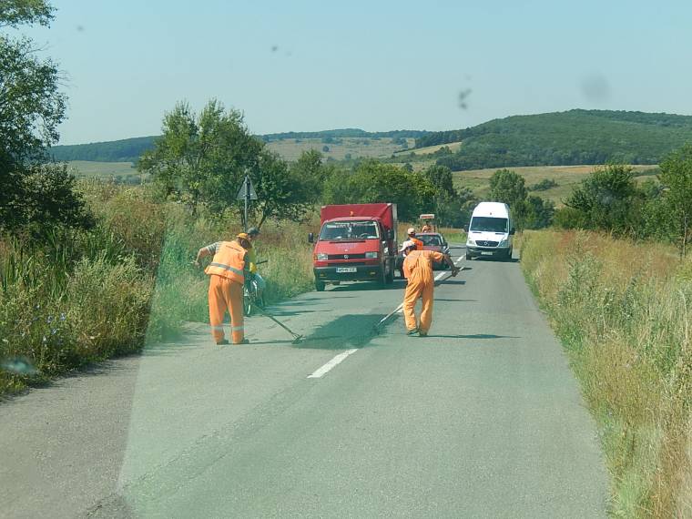 Helyenként aszfaltszőnyegre is lehet számítani