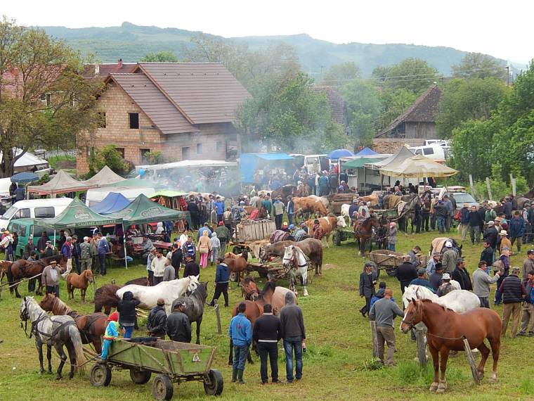 Esős, de népes kibédi állatvásár