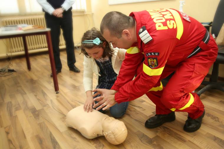 Az elsősegélynyújtást tanulták az iskolások