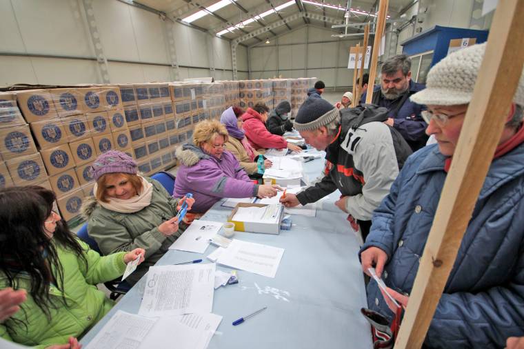Az élelmiszersegélyek fele talált gazdára Maros megyében