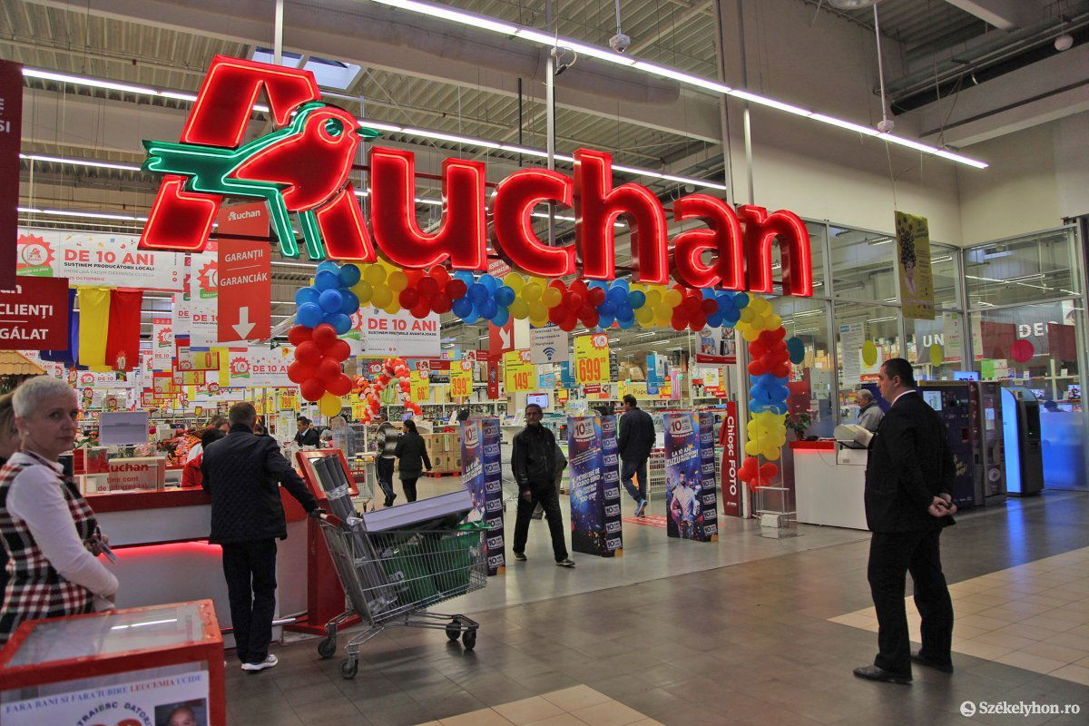 Az Auchannak 36 563 004 lejes (7,84 millió euró) bírságot kell befizetnie • Fotó: Boda L. Gergely