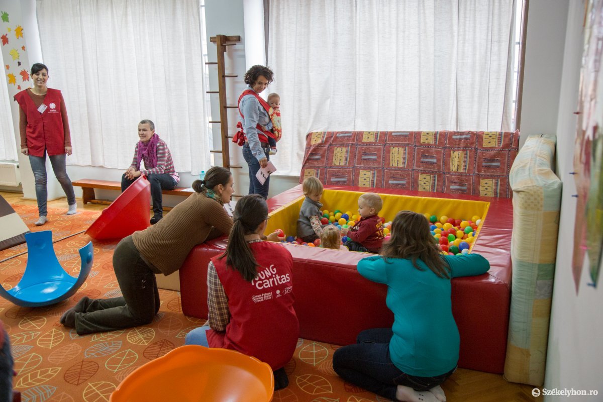 A fejlesztést szolgálják a játékos foglalkozások. Képünk illusztráció •  Fotó: Boda L. Gergely