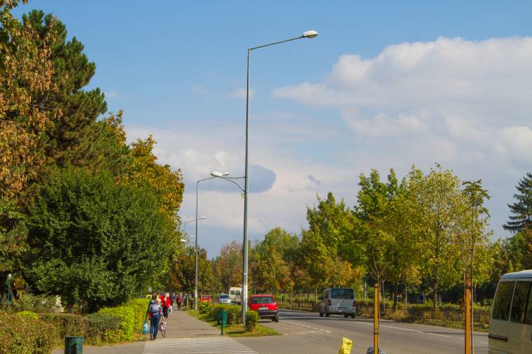 Sötétségre panaszkodnak a lakók Marosvásárhelyen