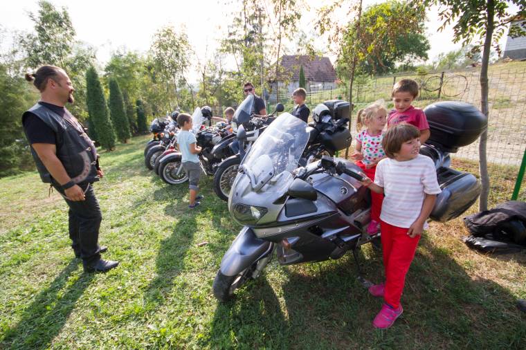 Magyarfülpösön jótékonykodtak a motorosok