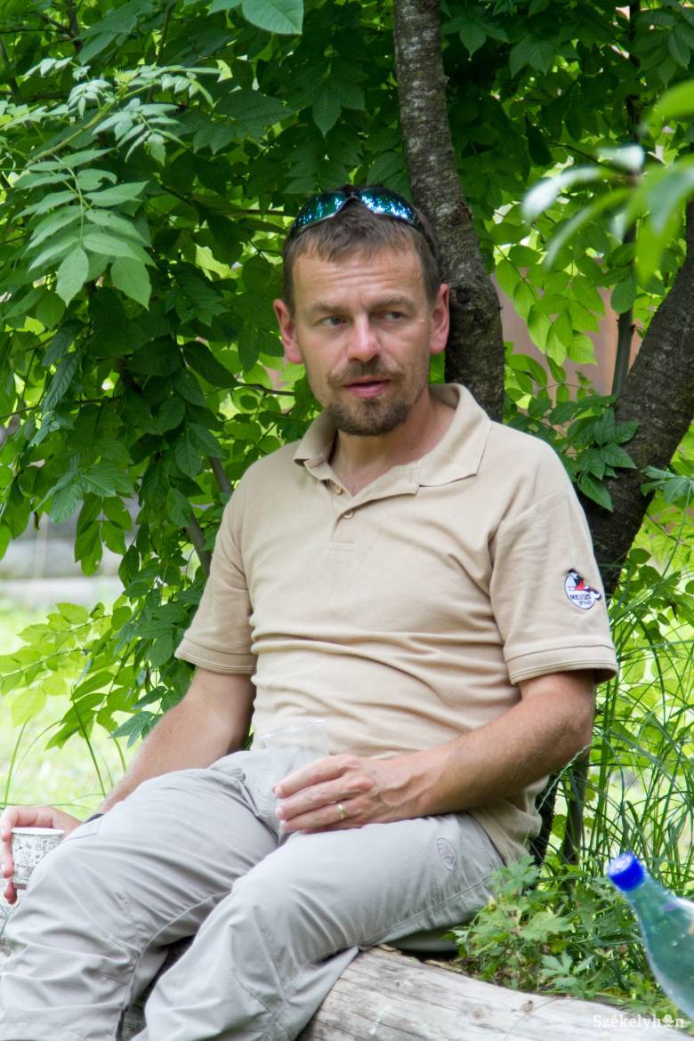 Papp Tamás, a Milvus elnöke •  Fotó: Boda L. Gergely