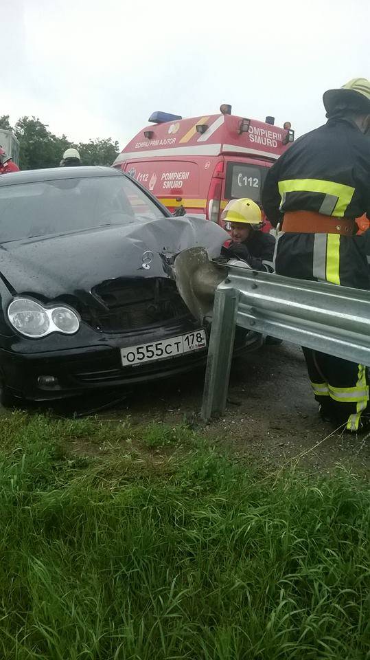 Hármas ütközés Szászkézden