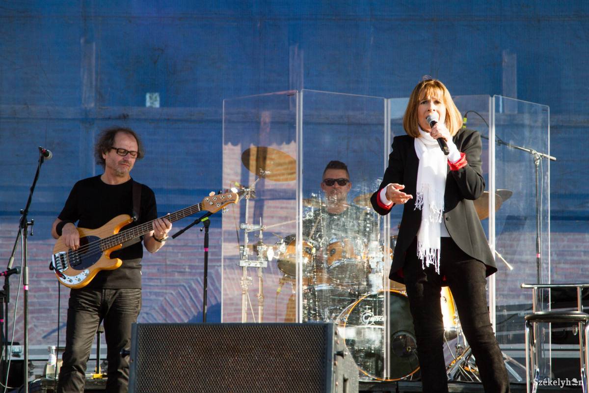 Koncz Zsuzsa 59 ezer lejért lépett fel egy várbeli rendezvényen 2016-ban •  Fotó: Boda L. Gergely