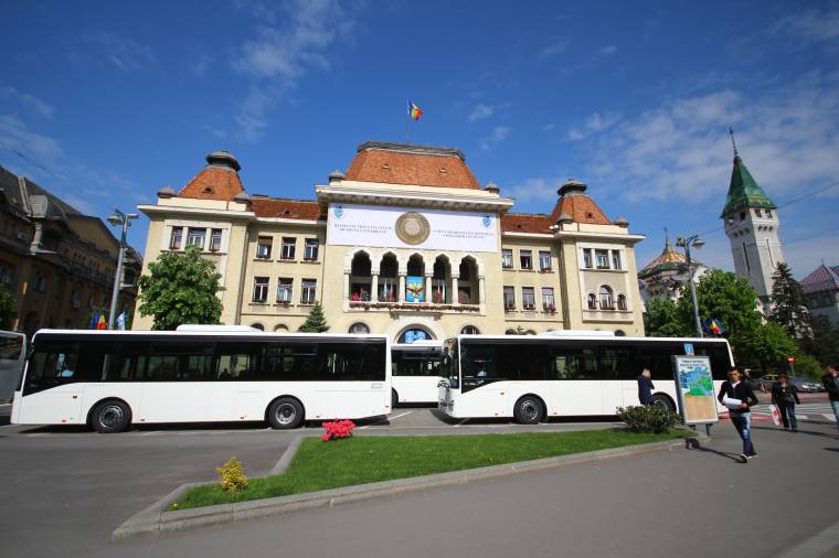 Ilyenek az új vásárhelyi buszok