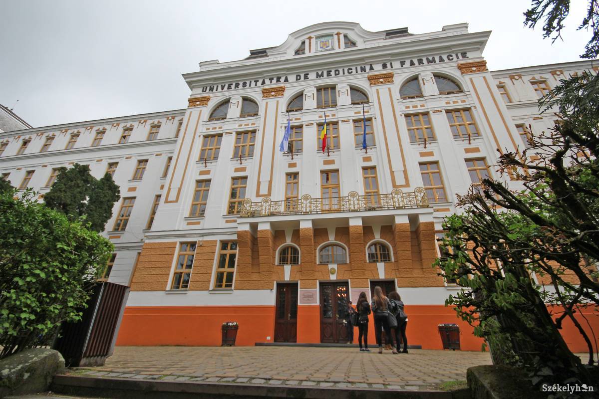 Romániban csak a MOGYE-n zajlik magyarul orvos, fogorvos és gyógyszerészképzés •  Fotó: Boda L. Gergely