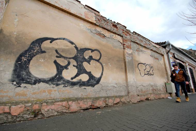 Graffitiháború Marosvásárhelyen