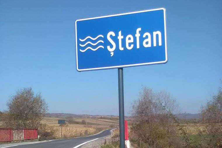 Ștefanra „keresztelték” Mája patakát